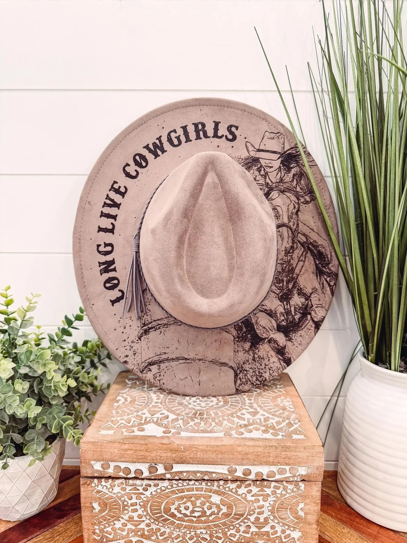 Vegan Suede Hat