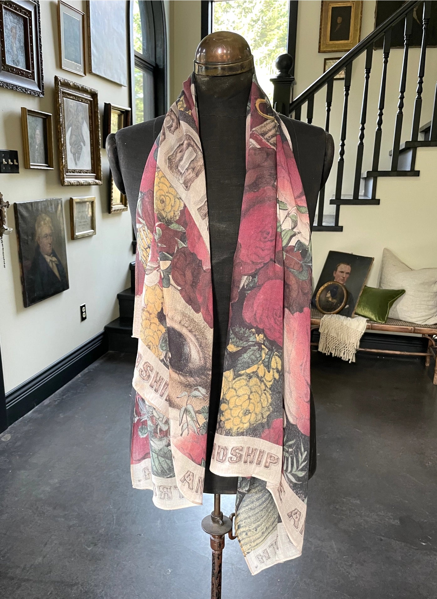 Friendship Love and Truth Bohemian Bamboo Scarf Pre-Order Ships September 2025