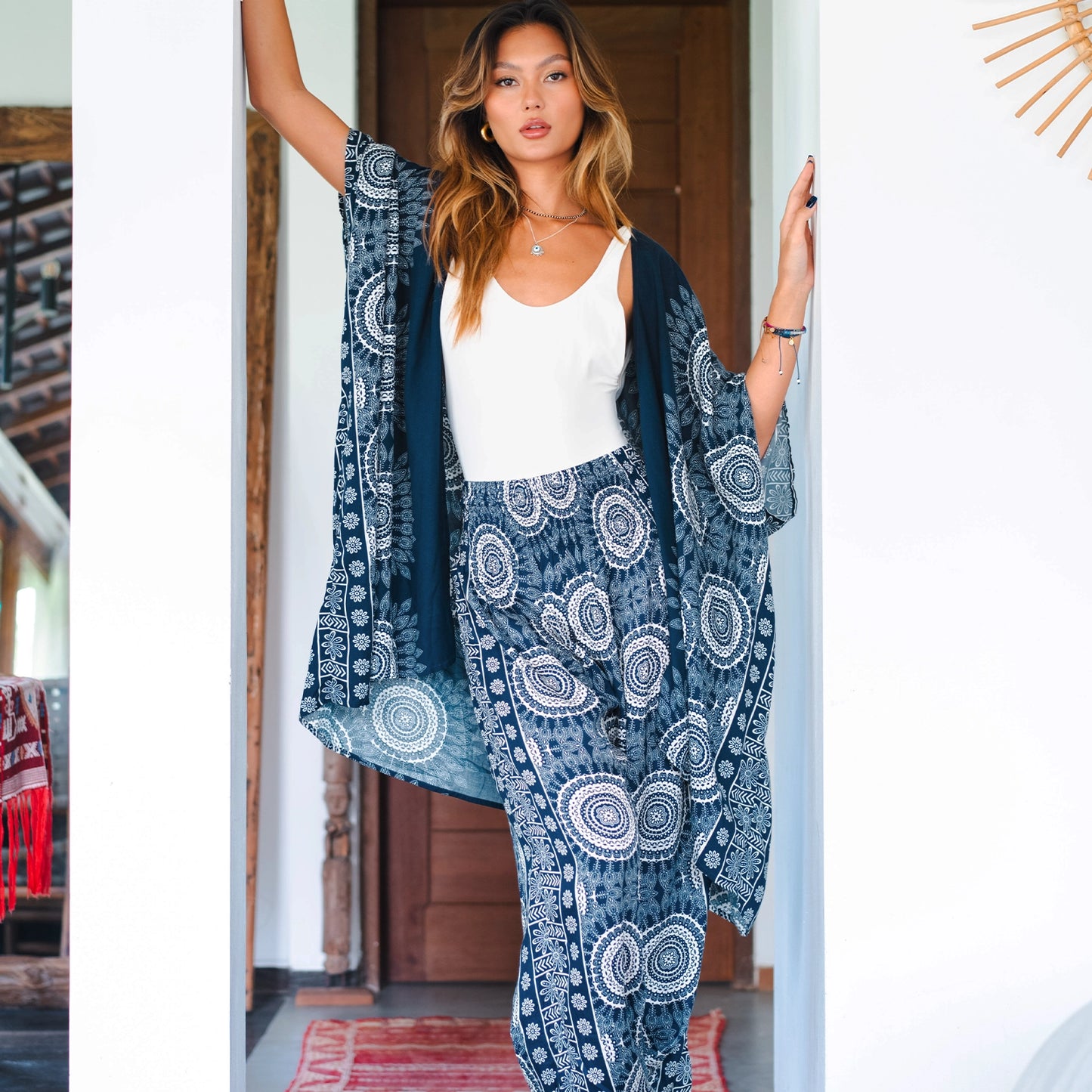 Como Harem Pants with Pockets
