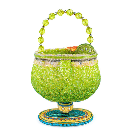 Mary Frances - Salty Beaded Margarita Top Handle Bag