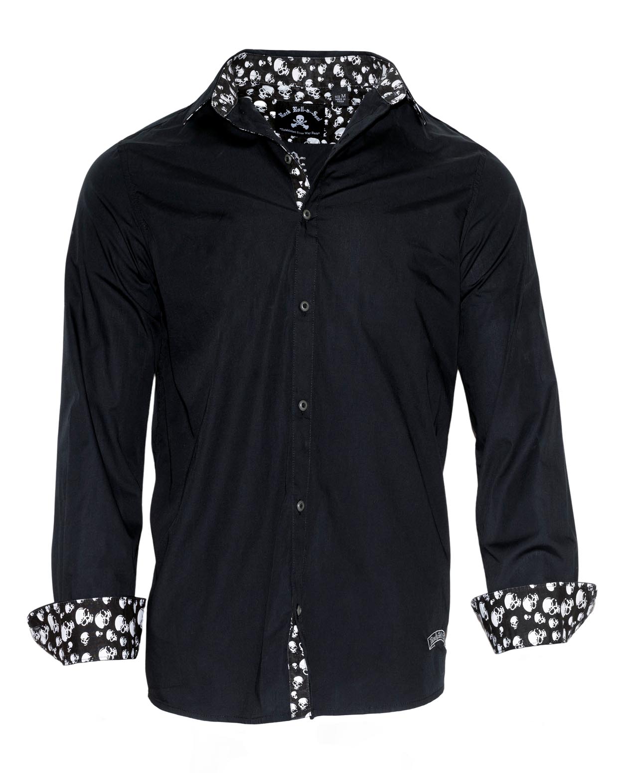 Guitar Wings Black Men's Shirt