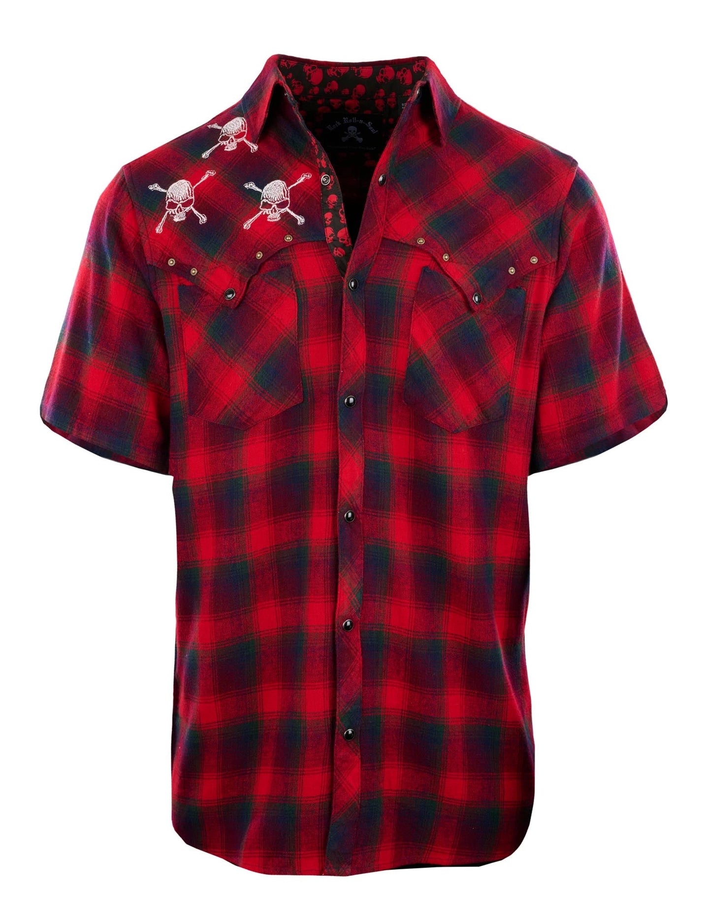 Master Of Puppets Vii Red Men's Short Sleeve Shirt