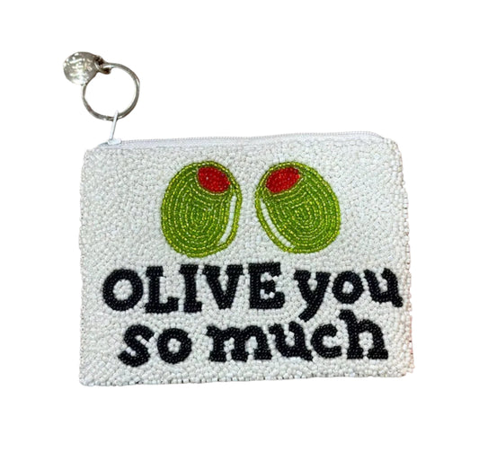 Tiana New York - Olive You So Much Multi Beaded Coin Purse