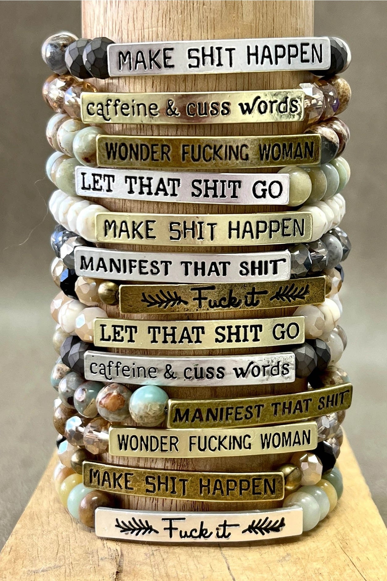 Sassy Mantra Bracelet