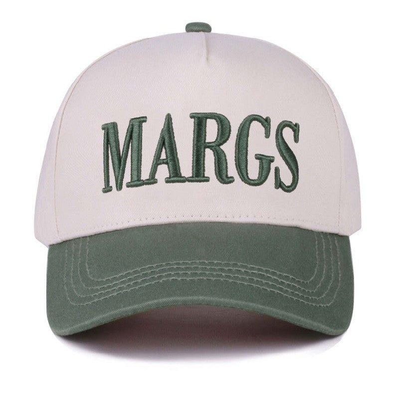 Margs Two Tone Canvas Cotton Cap & Colors - Available in 7 Colors