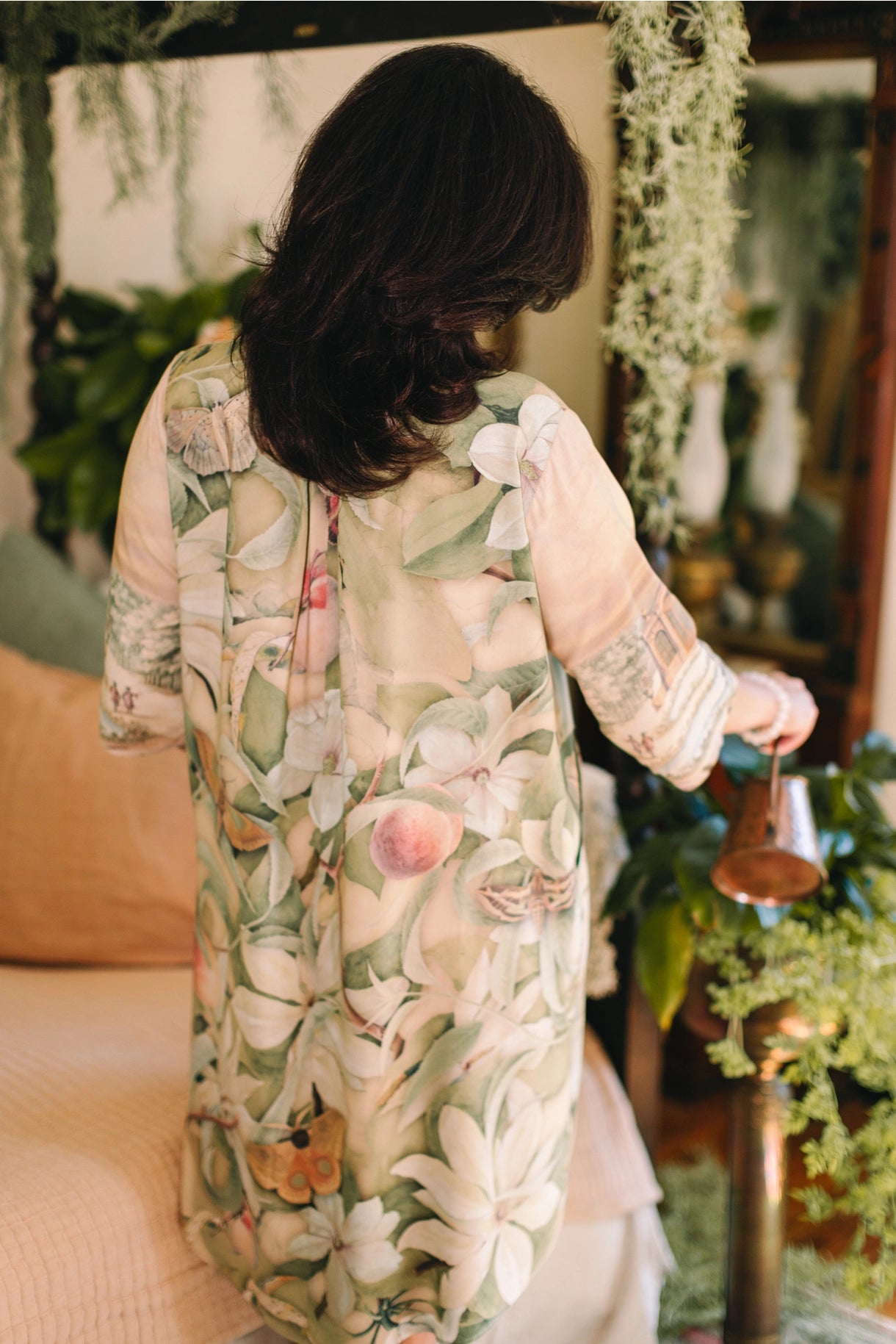 Fleur De Soleil Artist Dress Tunic w/ Pockets & Florals Pre-Order March 2026