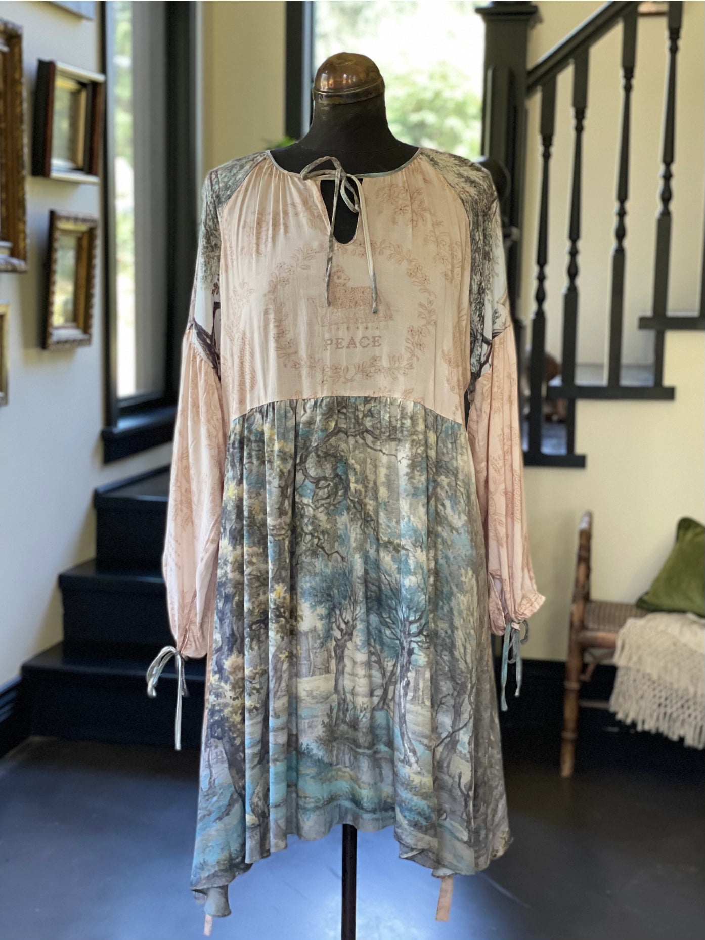 Land of Plenty Reversible Bamboo Dress