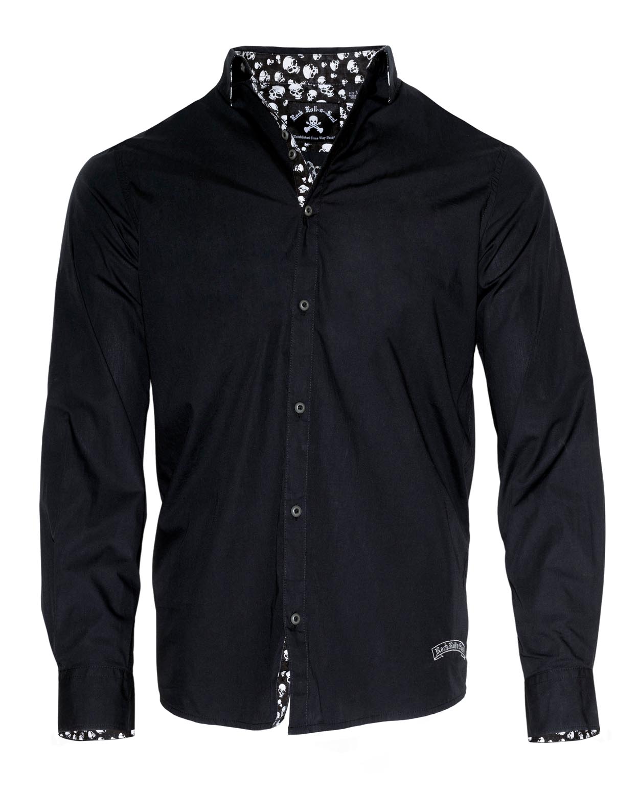 Guitar Wings Black Men's Shirt