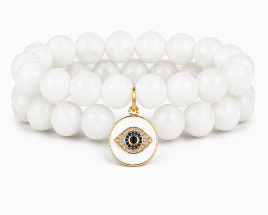 Evil Eye Protection Bracelet Set