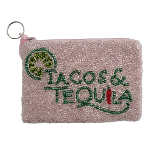 Tiana New York - Tacos & Tequila Multi Beaded Coin Purse