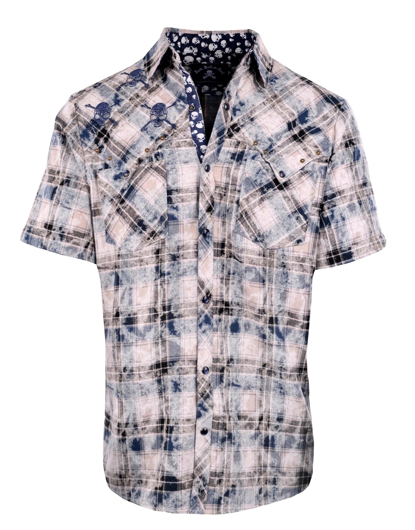 Master Of Puppets Vi Navy Men's Shirt