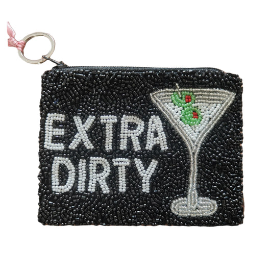 Tiana New York - Extra Dirty Martini Multi Beaded Coin Purse