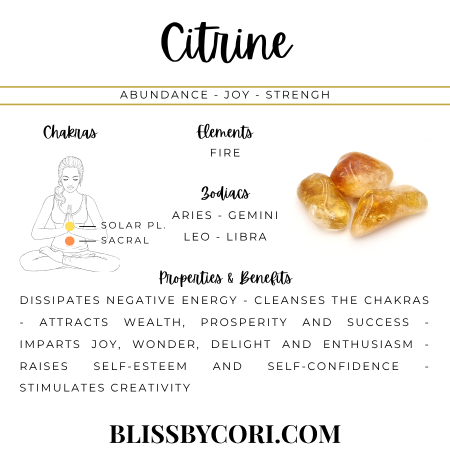 Citrine Gemstone Bracelet