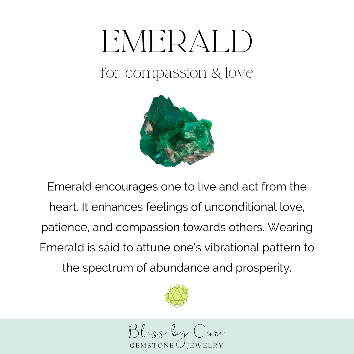 6mm Columbian Emerald Beaded Gemstone Bracelet w/Lotus Flower Charm