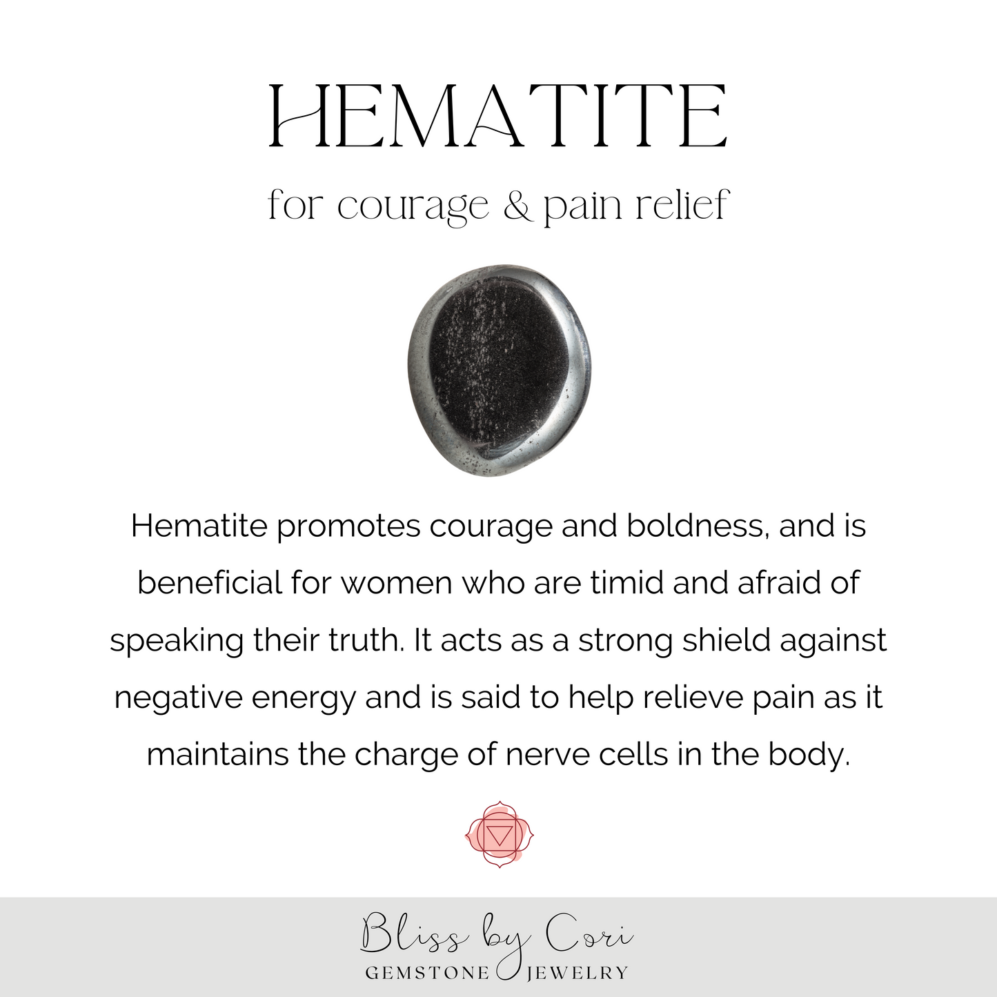 Hematite & Diamond Rondelle Gemstone Bracelet