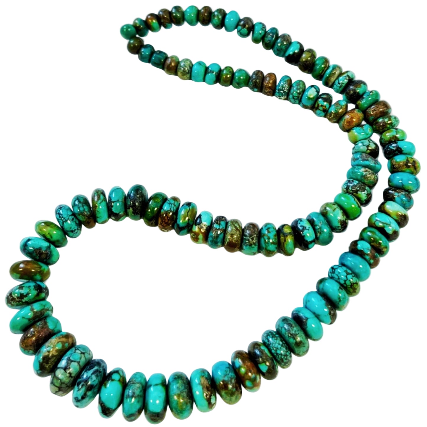 Graduated Turquoise Gemstone Necklace