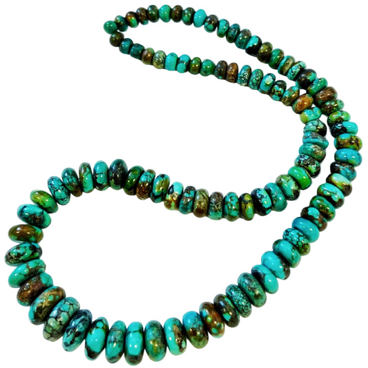 Graduated Turquoise Gemstone Necklace