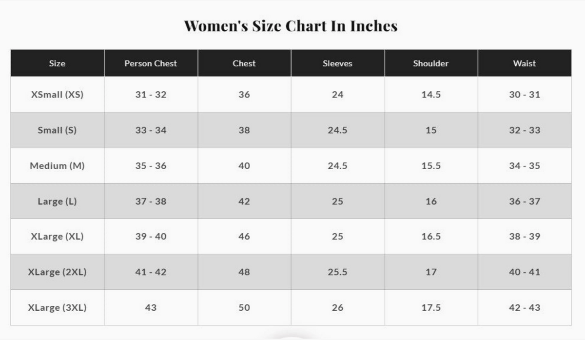 Women’s black sheepskin leather biker jacket size chart | Bliss by Cori