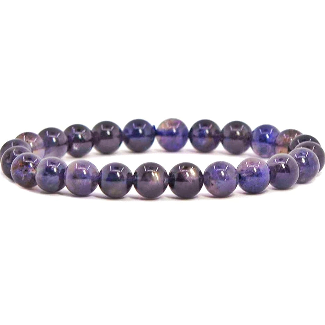 Rare Sugilite Beaded Gemstone Bracelet
