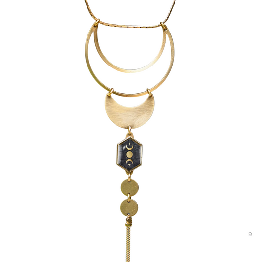 Moon & Stars Necklace — Bliss by Cori Boutique