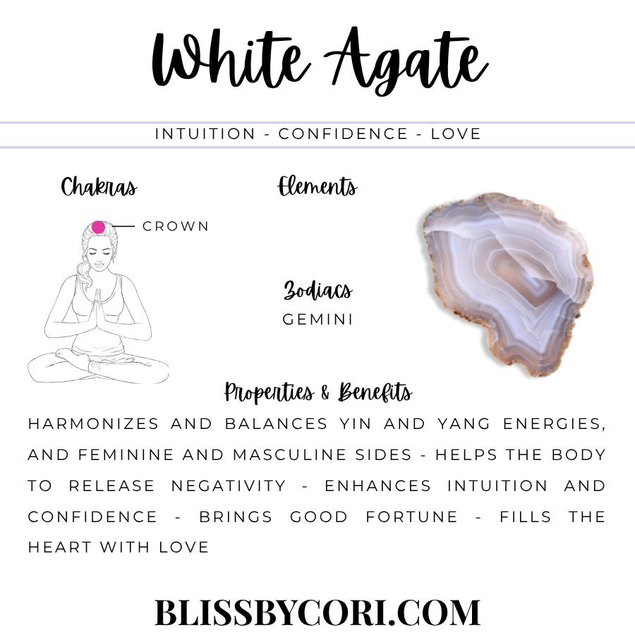 White Crazy Lace Agate Bracelet