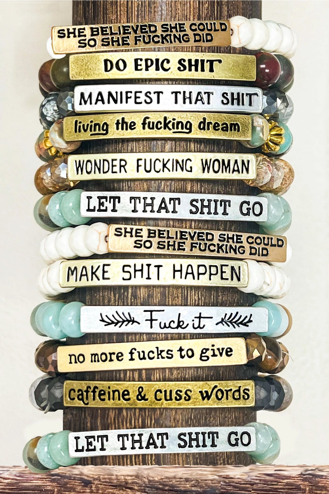 Sassy Mantra Bracelet