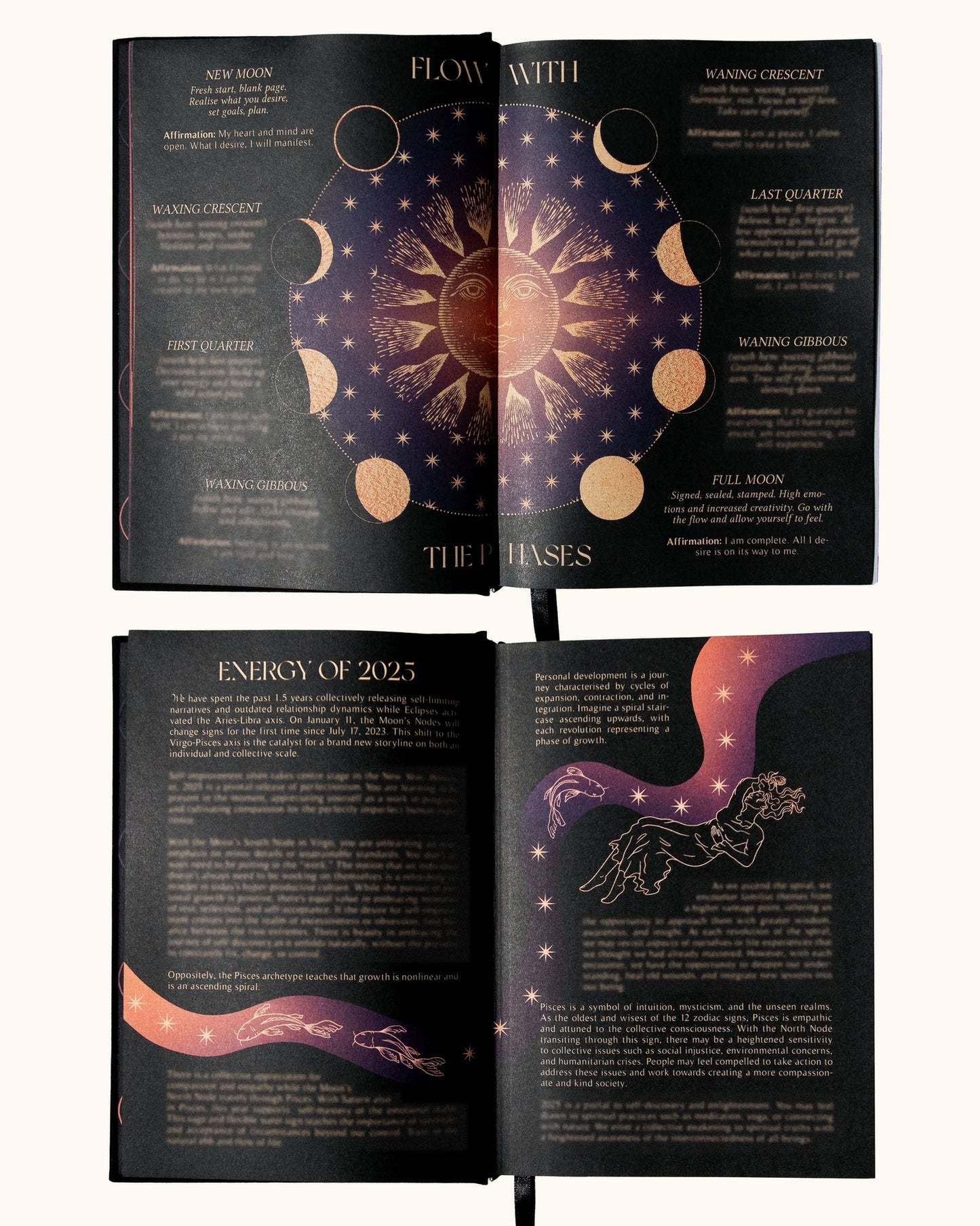 2025 Year Of Growth Self Reflective Journal Book And Planner