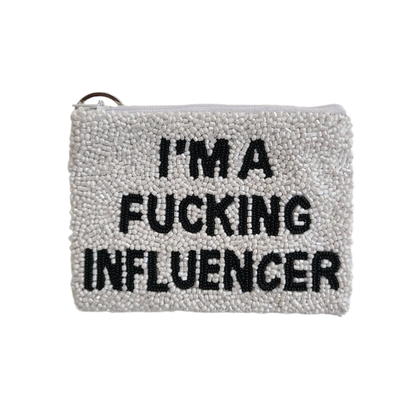 Tiana New York - I'm A Fucking Influencer Multi Beaded Coin Purse