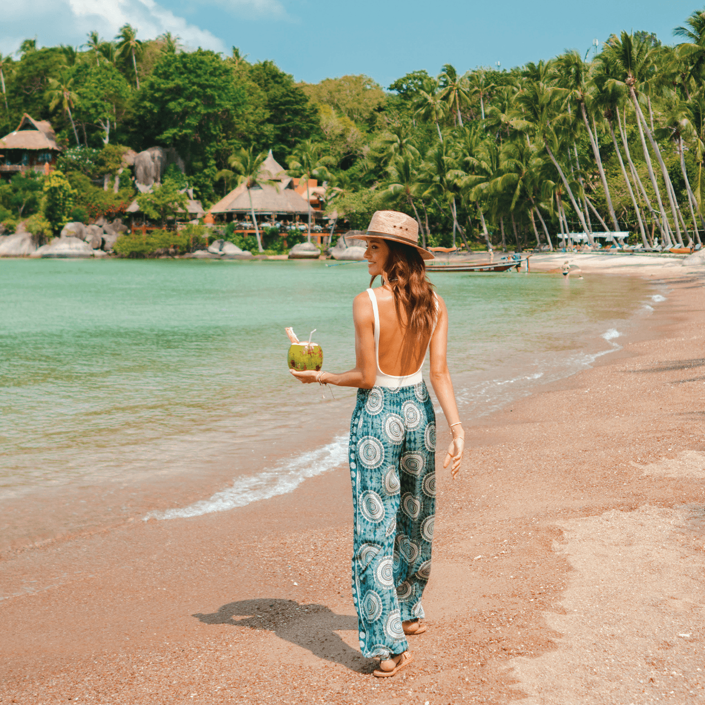 Aguadilla Harem Pants with Pockets