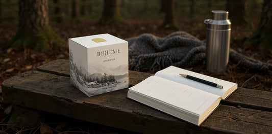 Boħeme Fragrance Collection - Idyllwild Candle - Pine, Cedarwood & Amber Resin