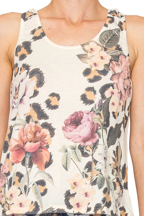 Leo Rose Vintage Inspired Lace Tunic Top with Embroidered Hem - Ships Late September