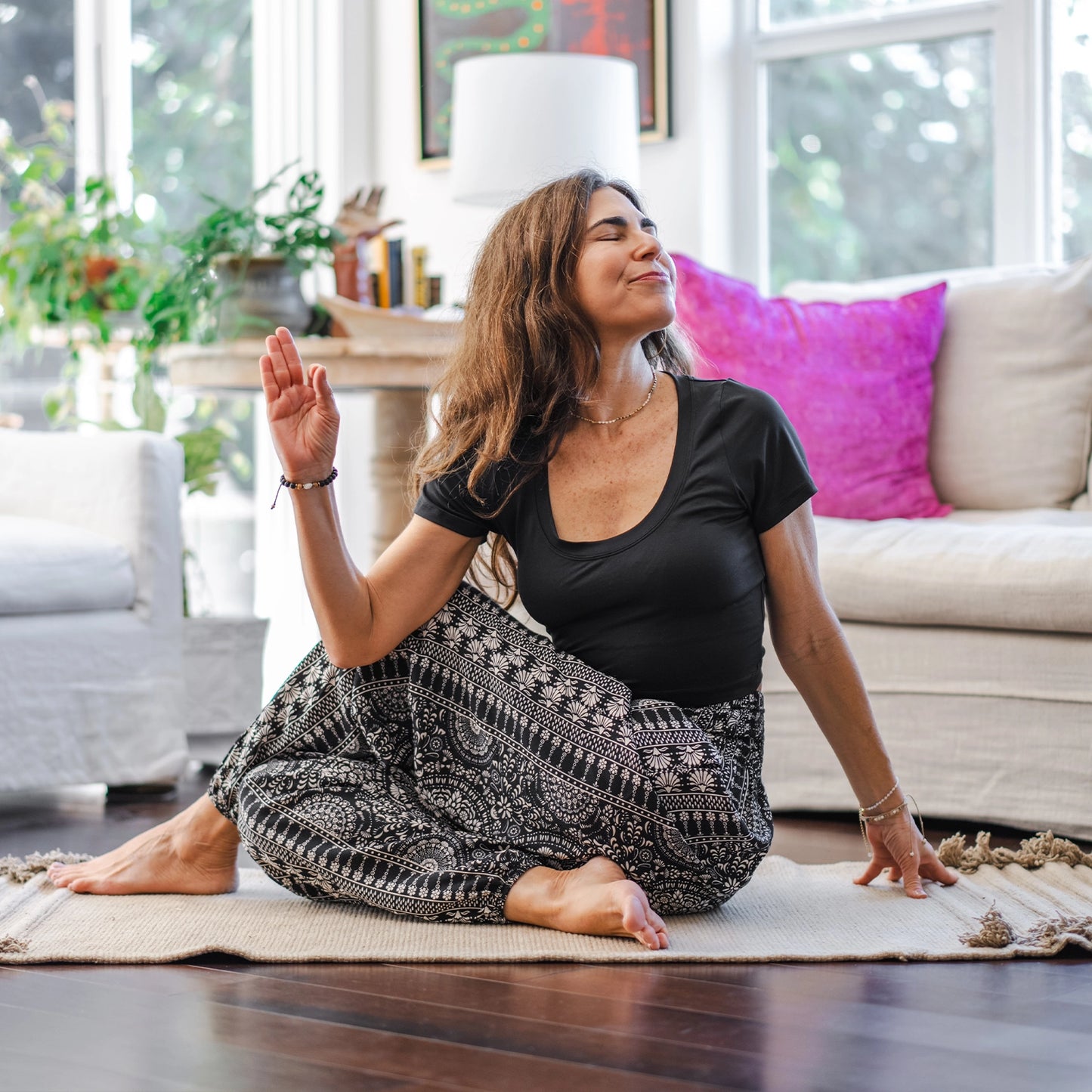 Black Forest Harem Pants with Pockets