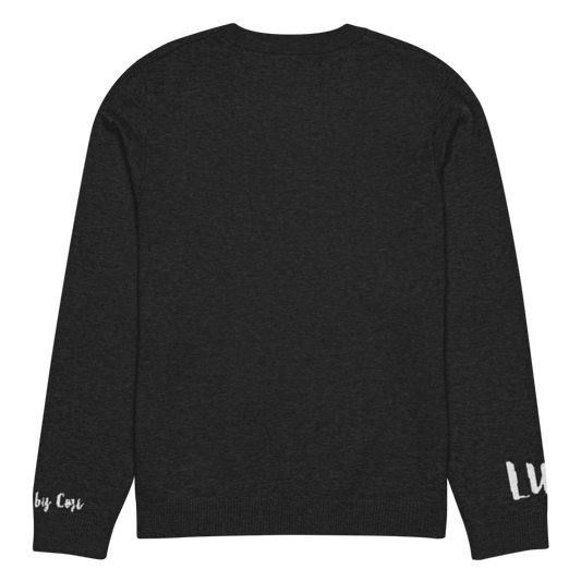 You Had Me At Meow Personalized Knit Sweater