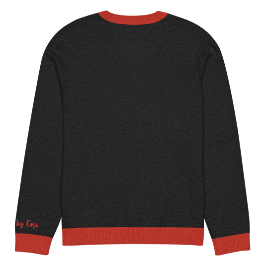 Monogram Letter Personalized Knit Sweater