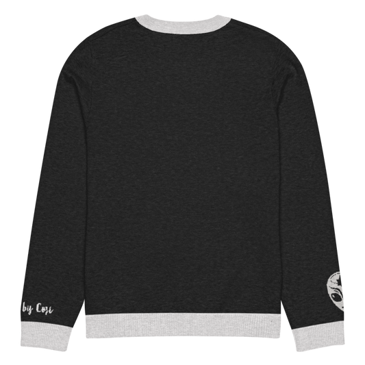 They're Here UFO Personalized Knit Sweater