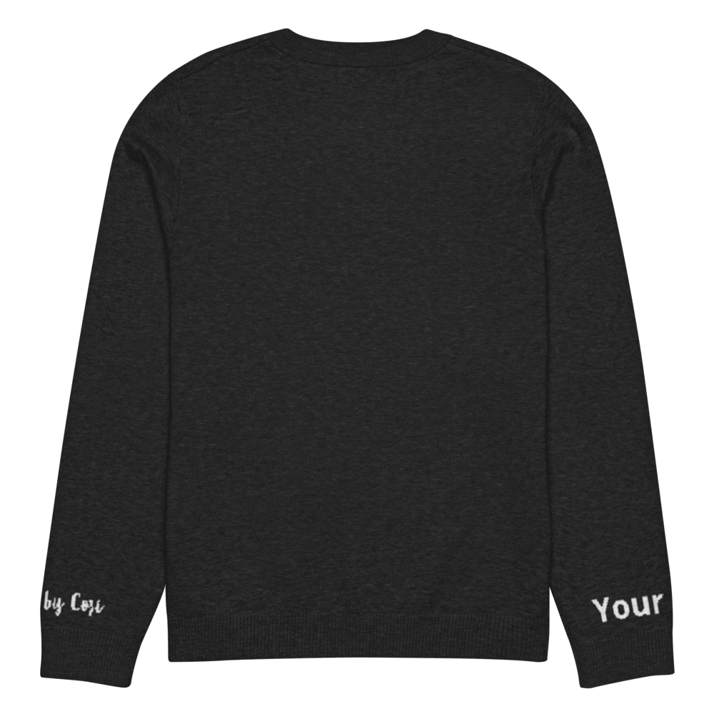 Pisces Zodiac Personalized Knit Sweater
