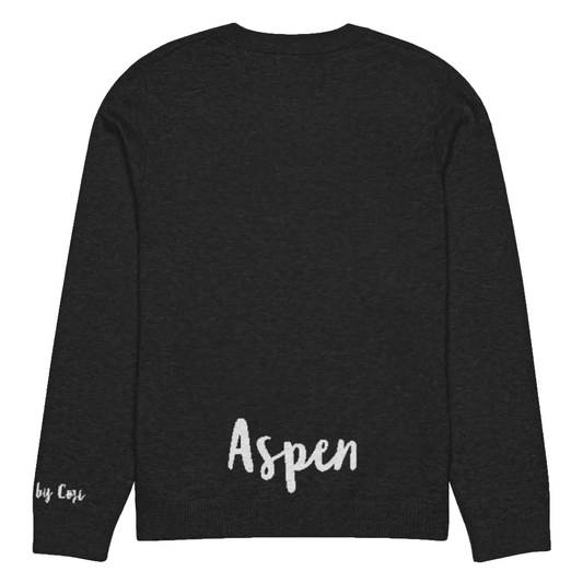 Life Is Better On The Slopes Ski Personalized Knit Sweater
