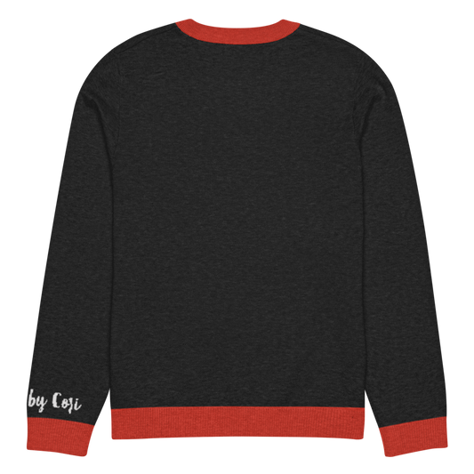 XOXO Tic-Tac-Toe Personalized Knit Sweater