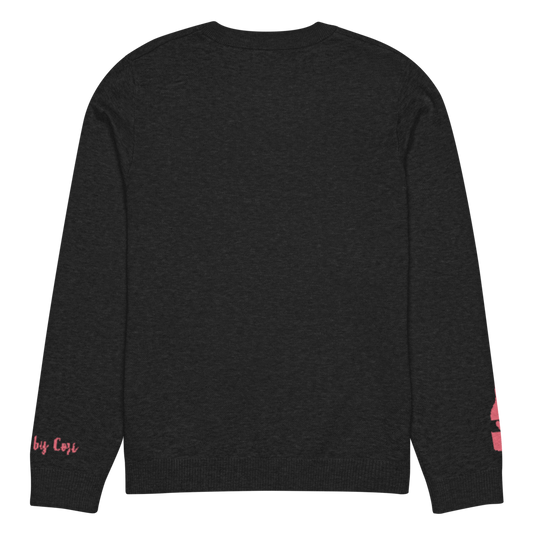 I Don't Need a Valentine I Need Wine Personalized Knit Sweater