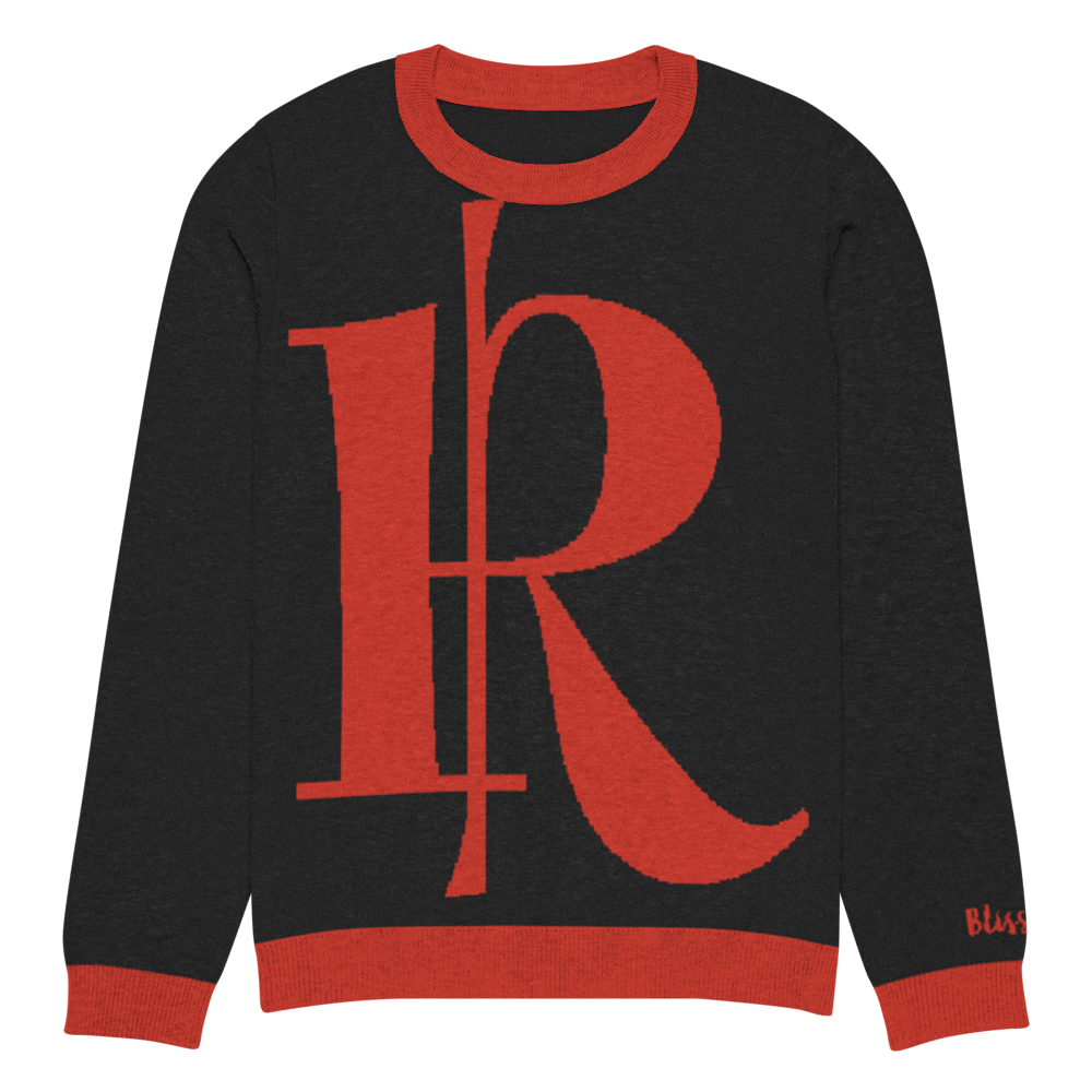 Monogram Letter Personalized Knit Sweater