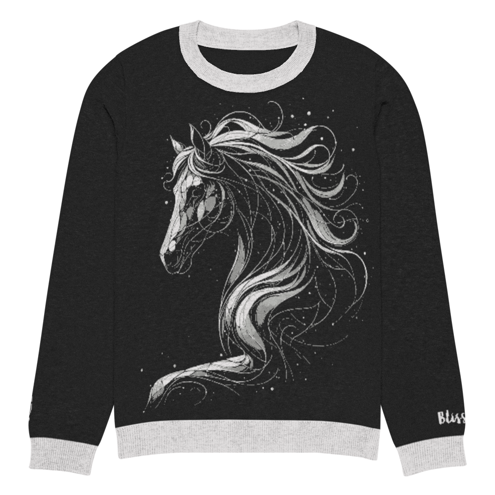 Horse Personalized Knit Sweater