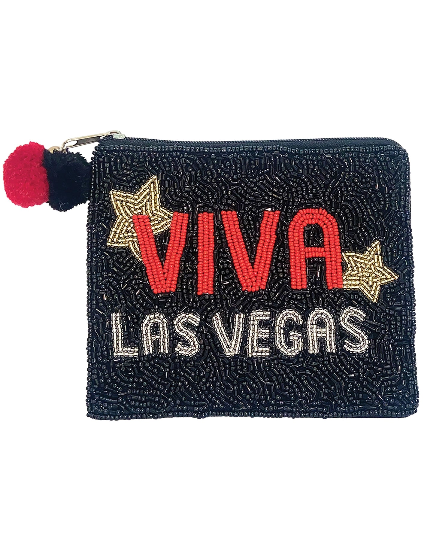 Viva Las Vegas Multi Beaded Coin Purse