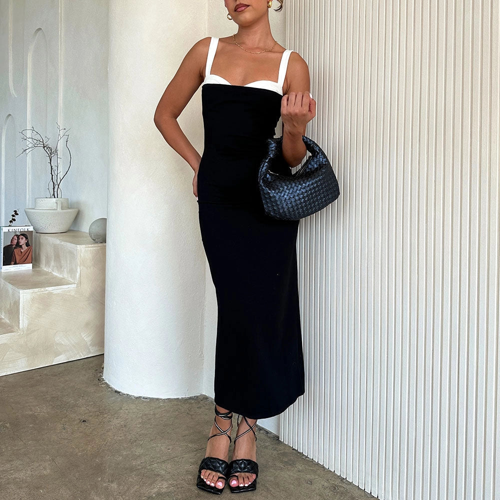 Melie Bianco Drew Small Metallic Midnight Recycled Vegan Top Handle Bag