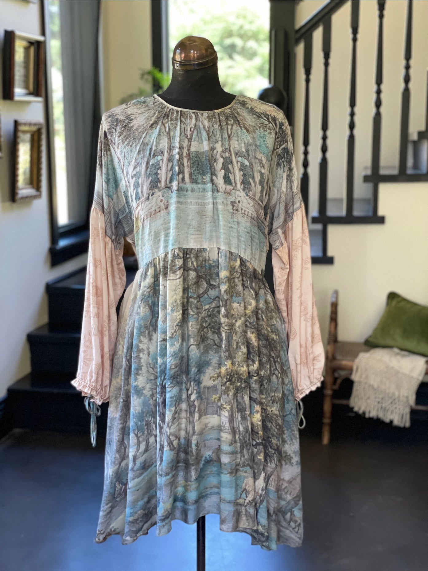 Land of Plenty Reversible Bamboo Dress