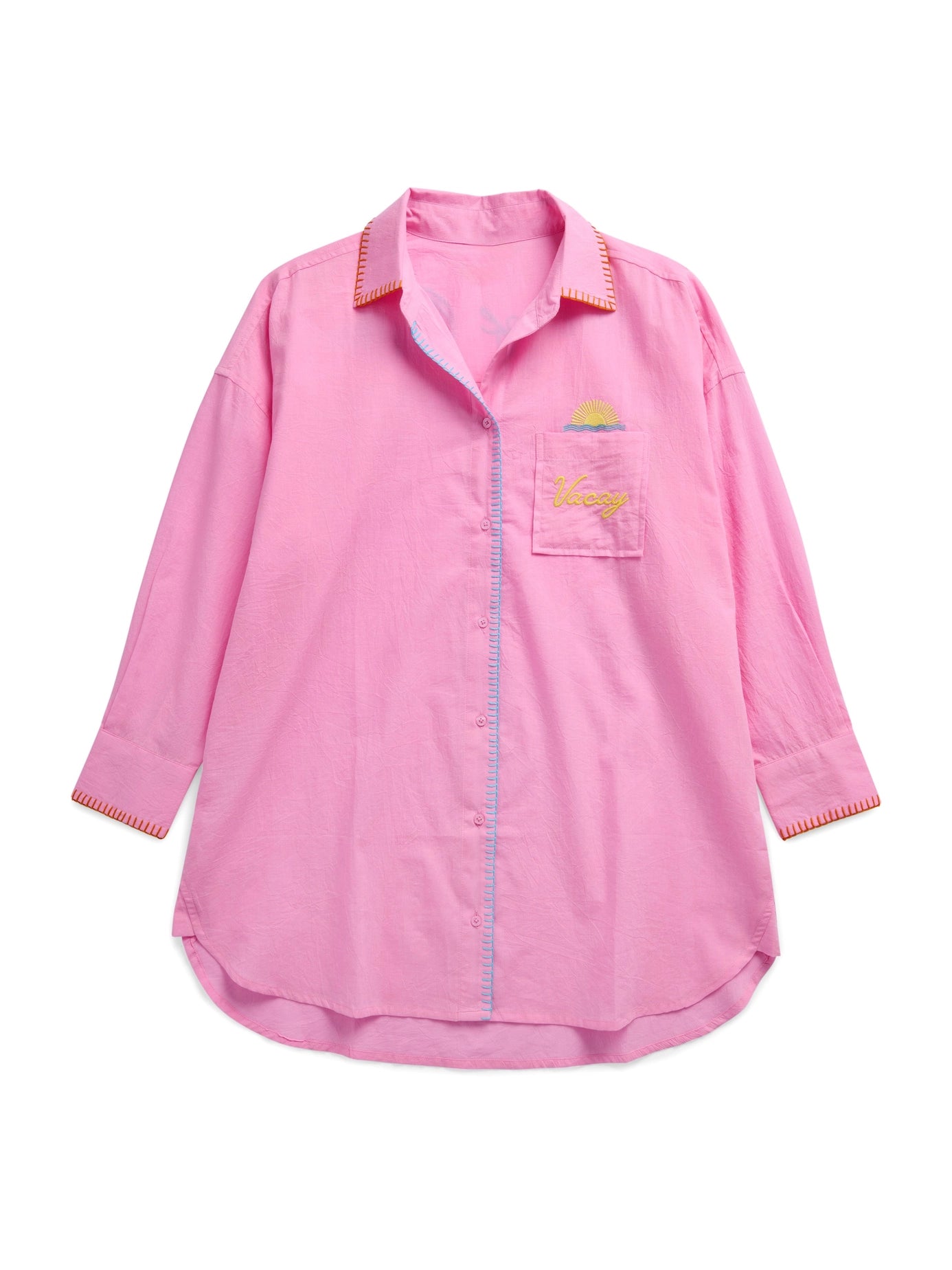 Vacay - Out of Office Cover-Up Shirt Or Nightshirt