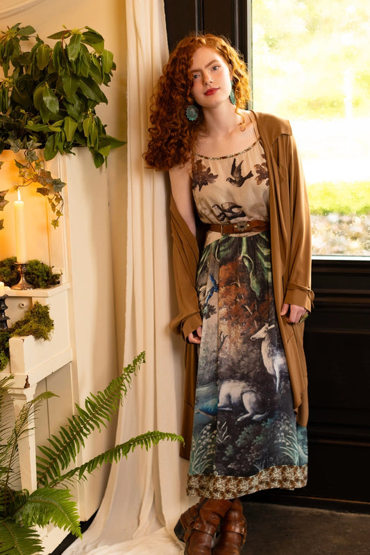 Theatre of Dreams Bohéme Bamboo Slip Dress with Pre-Order Ship September 2025