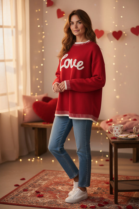 Valentine's Day Love Sweater