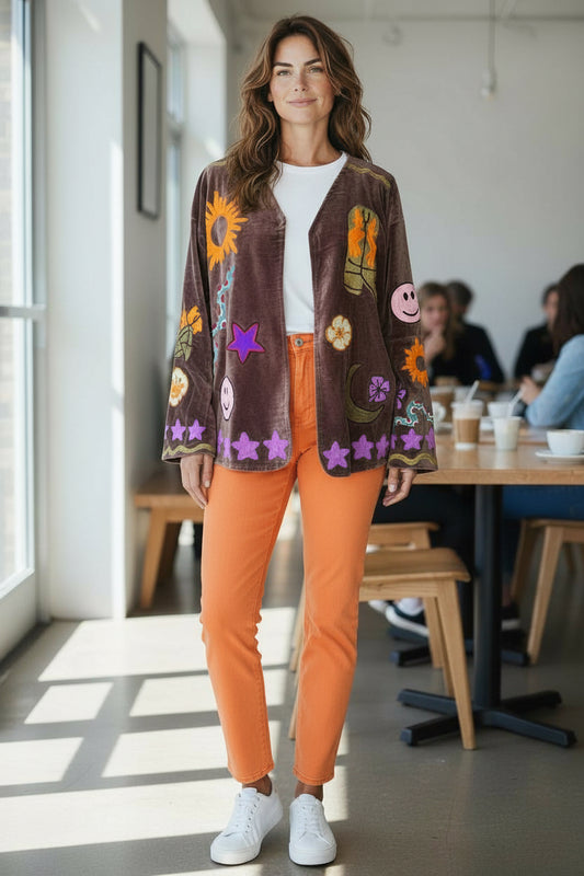 "Ella" Velvet Jacket - ONLY ONE LEFT!!!!!