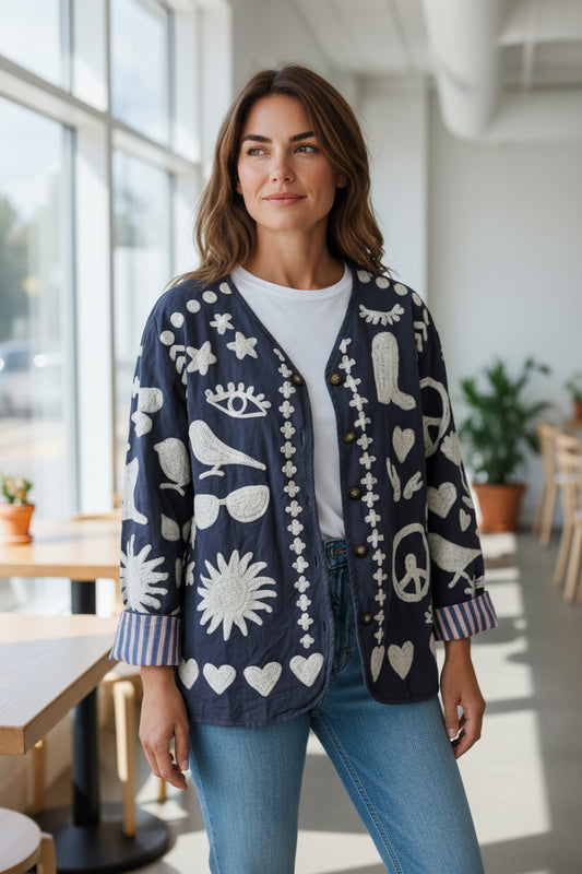 "Dream" Velvet Jacket