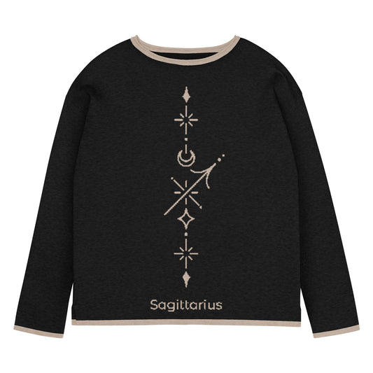 Sagittarius Zodiac Personalized Knit Sweater